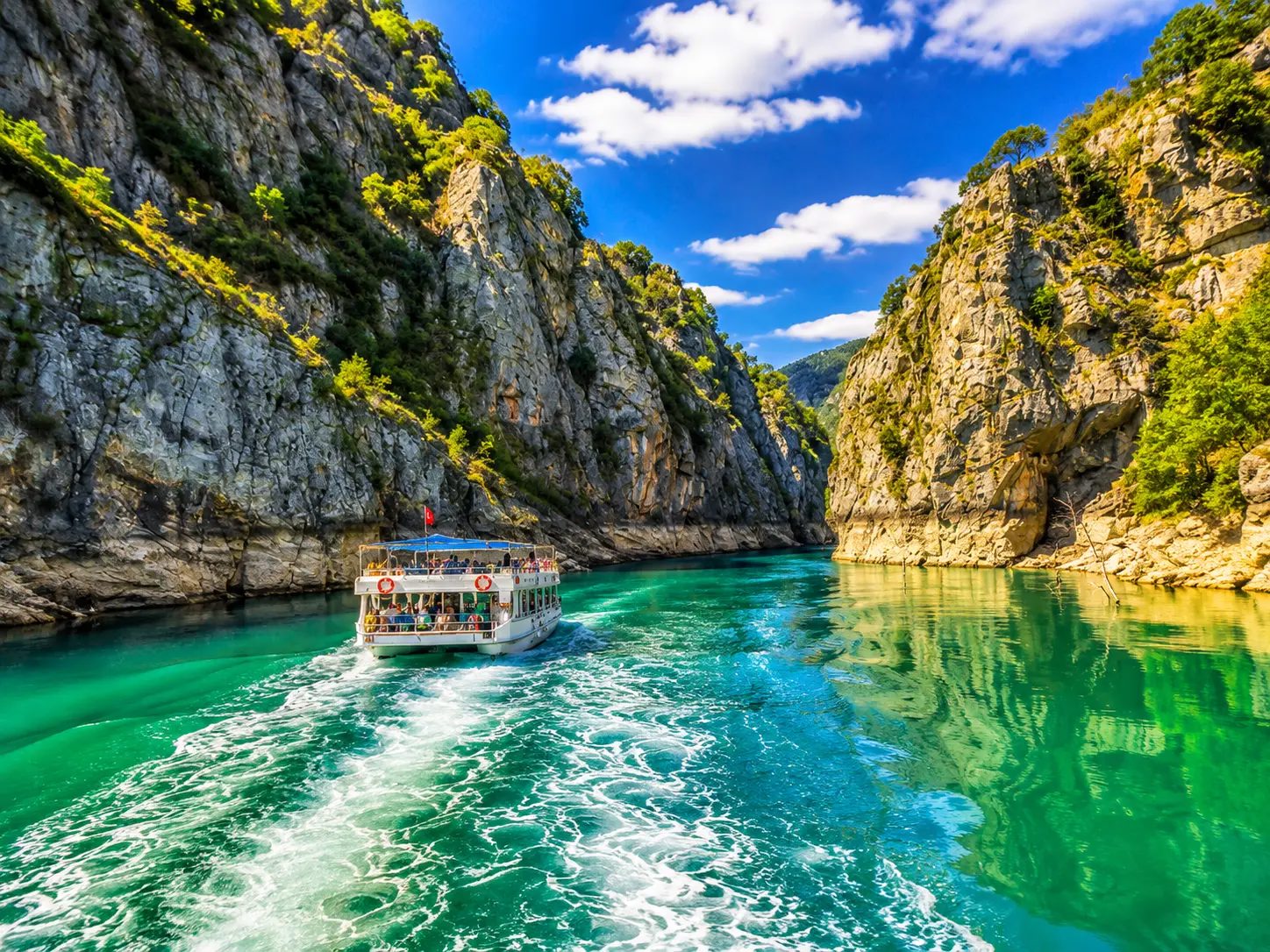 (ab Alanya / Side / Antalya)Green Canyon Bootstour thumbnail