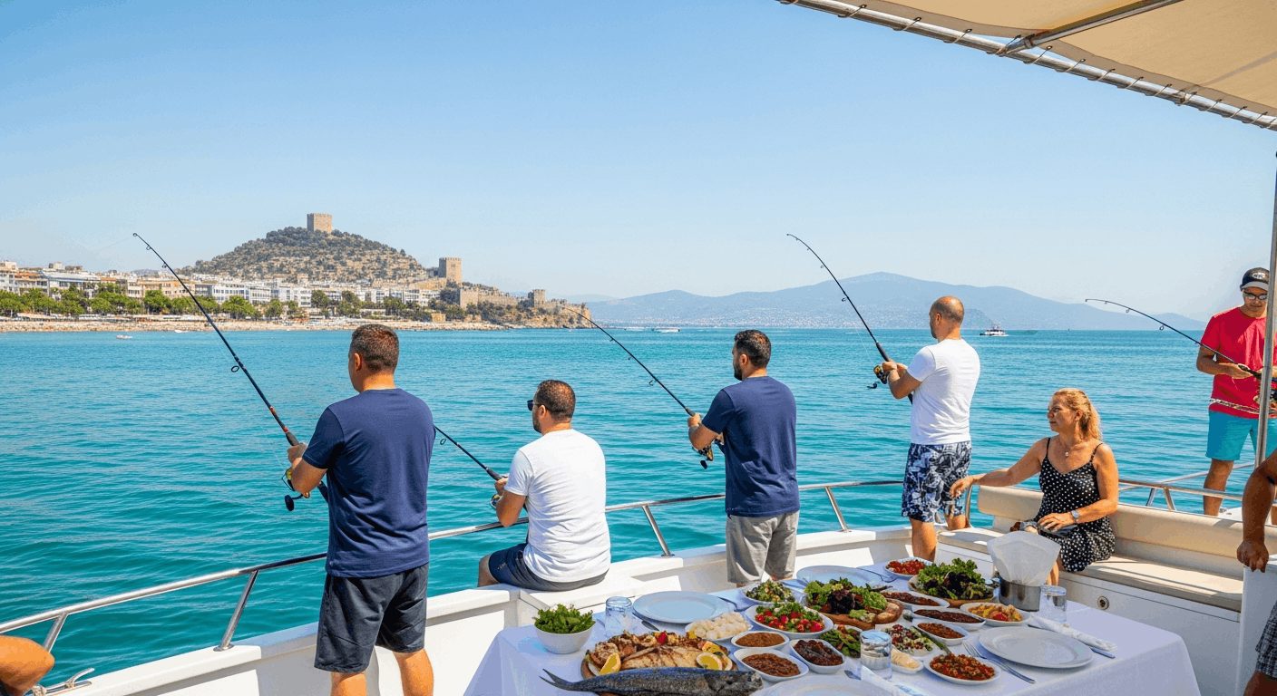 Alanya Fishing Tour with Hotel Transfer and Lunch thumbnail