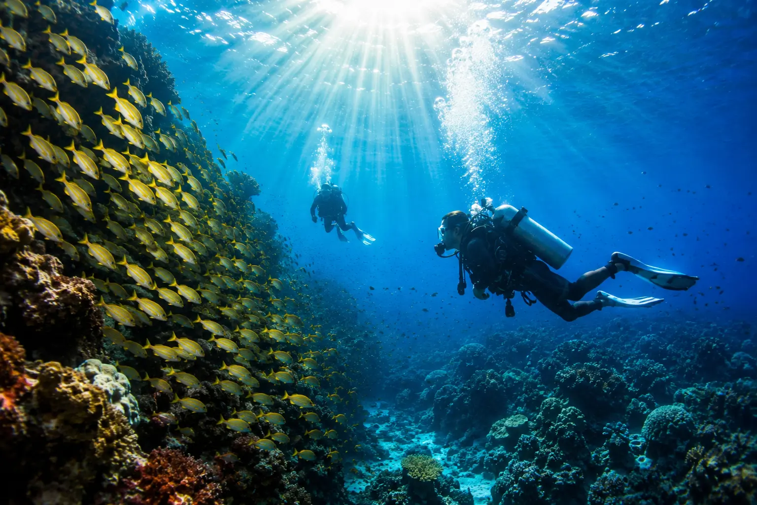 Scuba Diving Adventure in Alanya: 2 Dives, Boat Tour & Lunch Included thumbnail