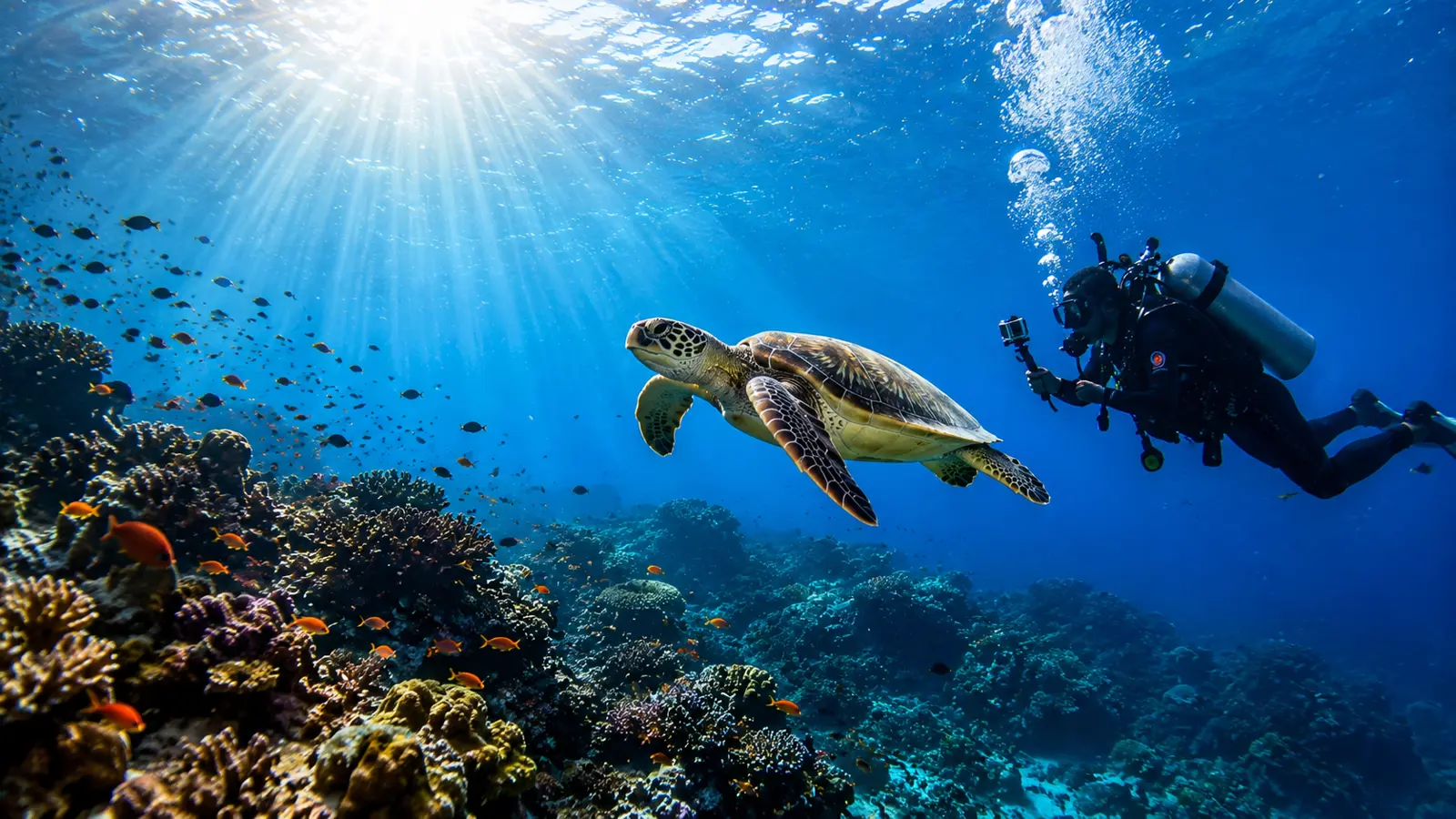 Scuba Diving Adventure in Alanya: 2 Dives, Boat Tour & Lunch Included thumbnail