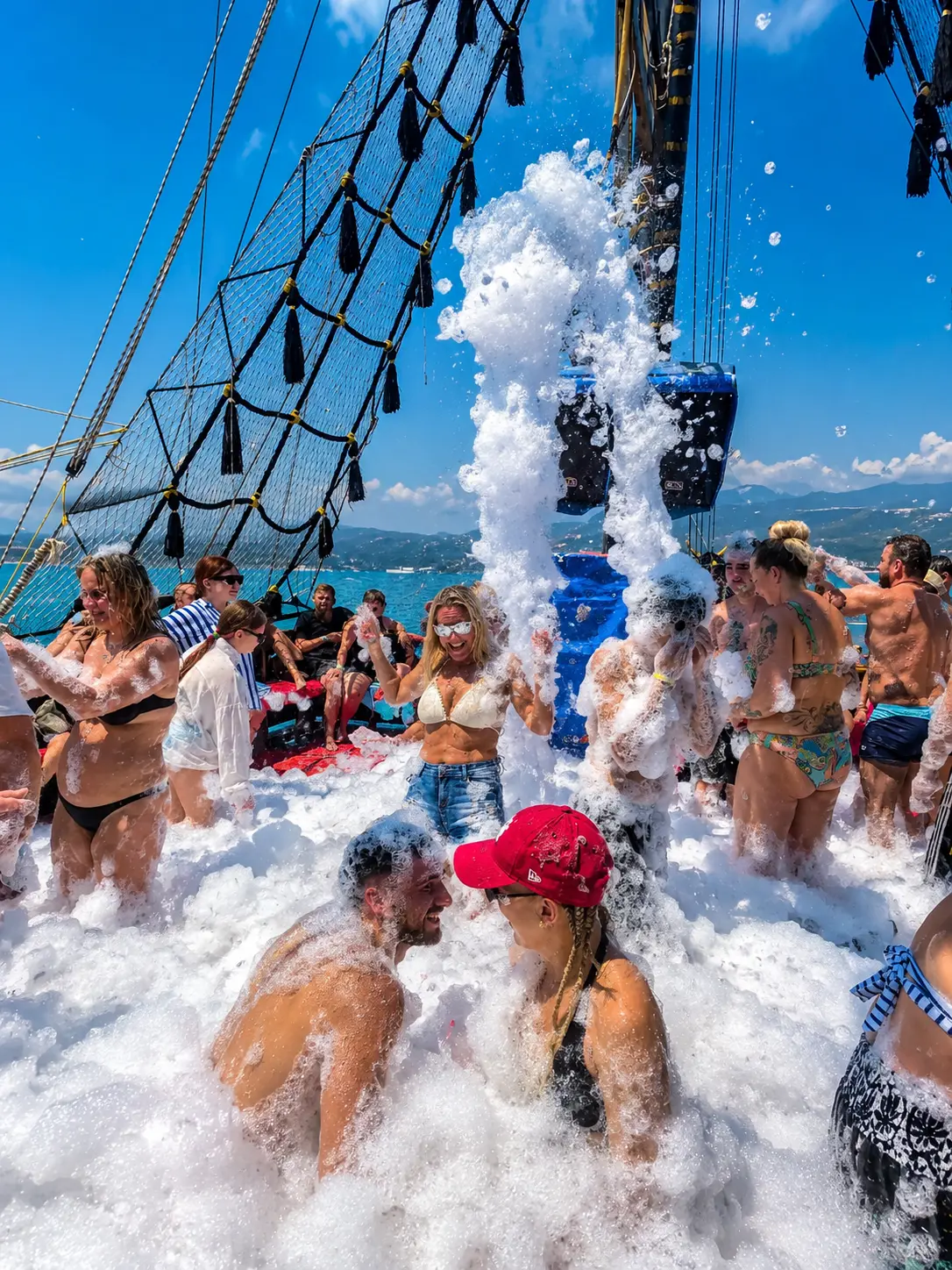 Pirate Boat Tour with Foam Party Experience in Alanya thumbnail