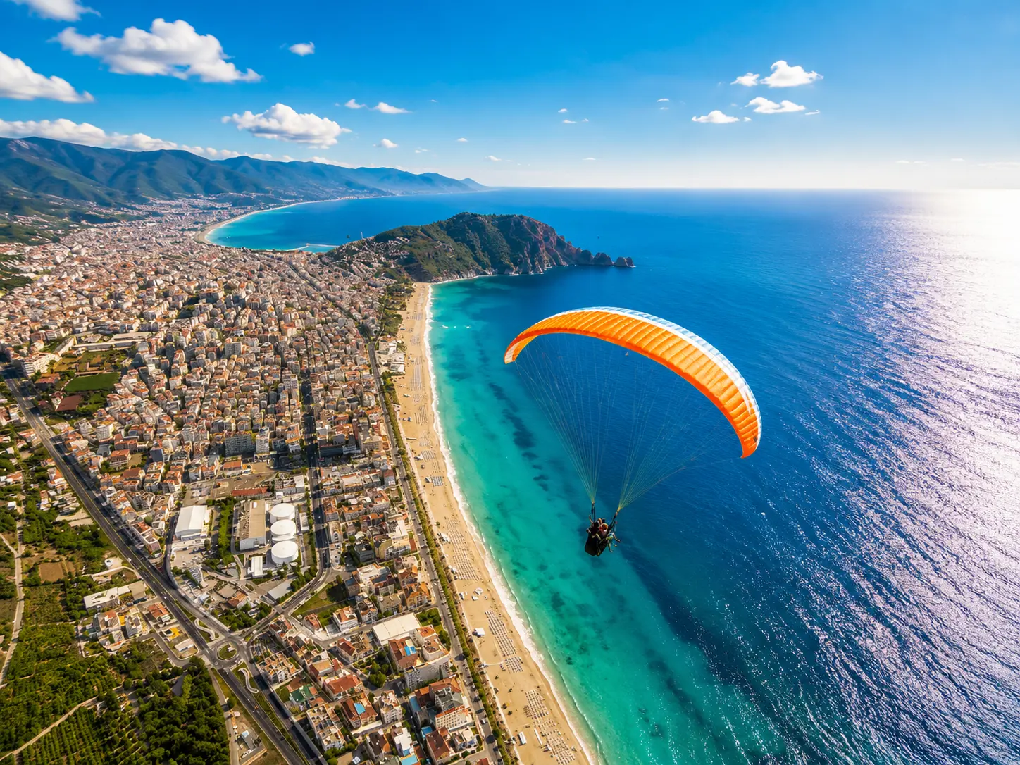 Tandem-Paragliding-Tour in Alanya mit Hoteltransfer thumbnail