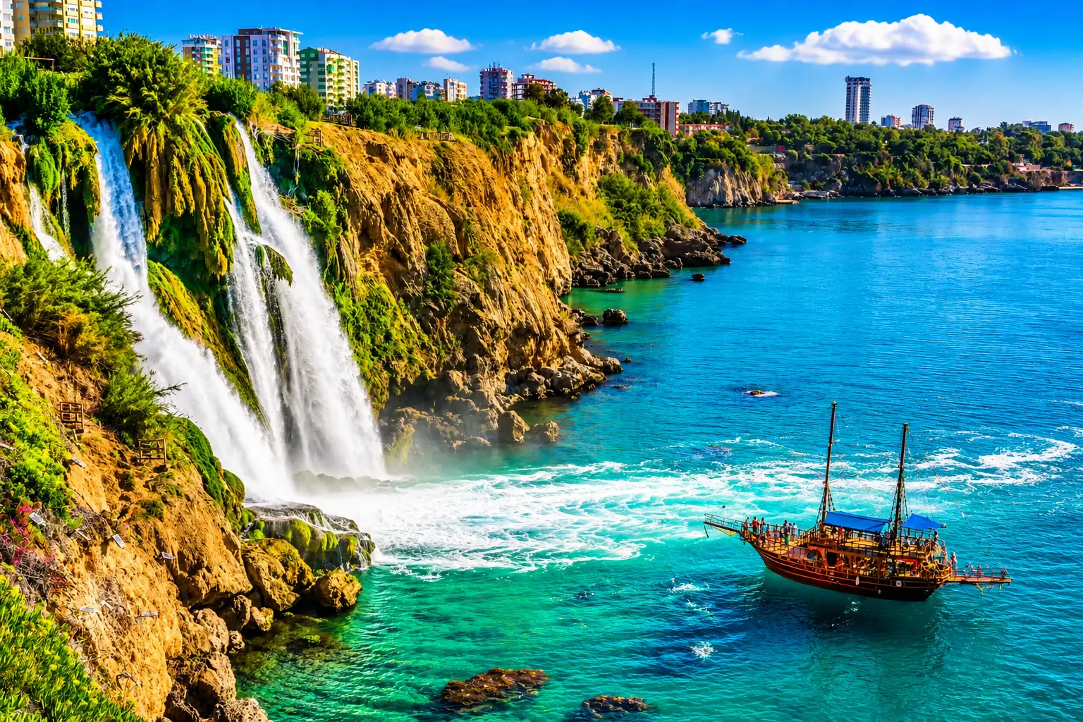 Antalya-Stadttour ab Side – Bootstour inklusive & optionale Seilbahnfahrt thumbnail