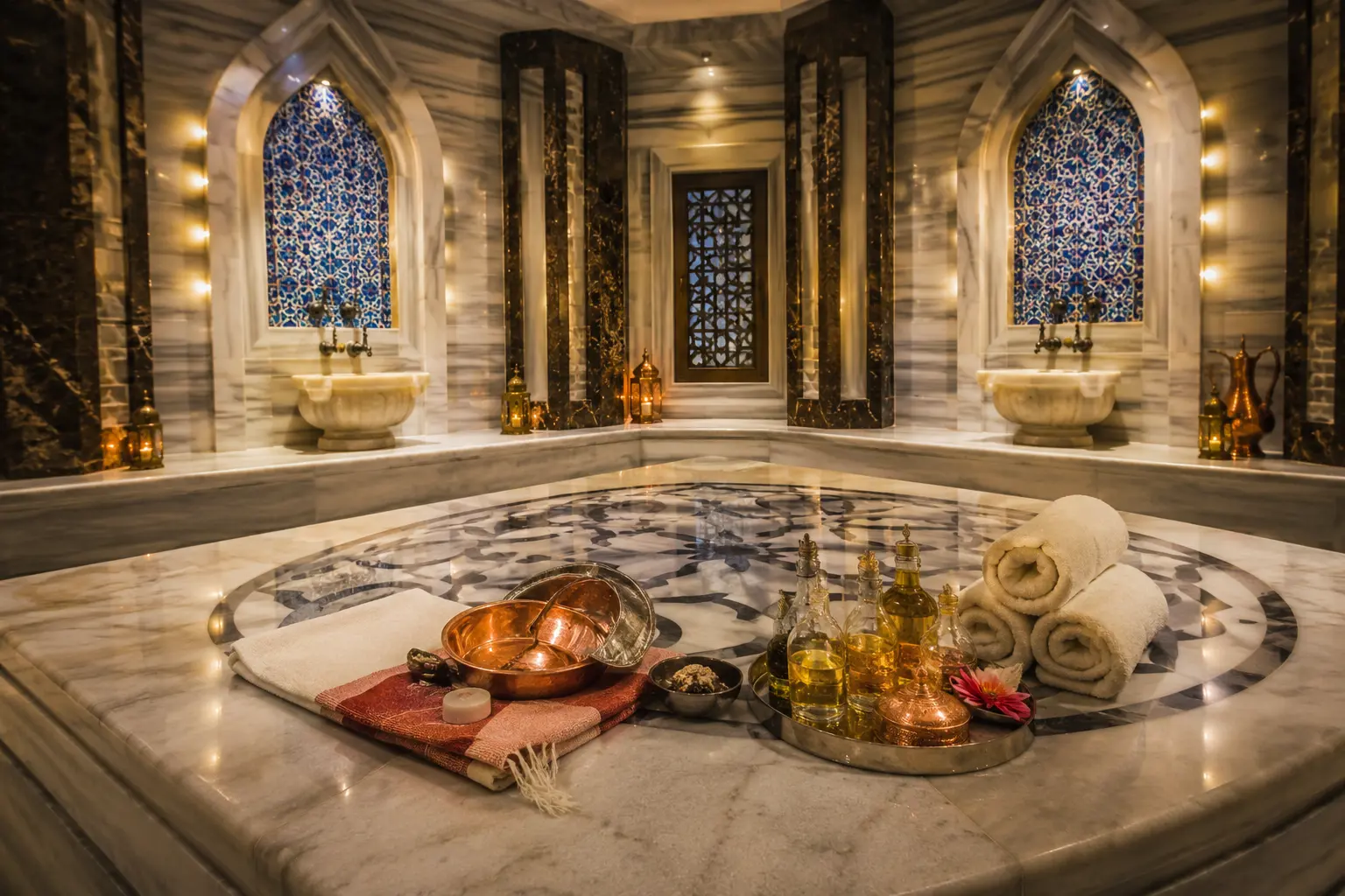 Turkish Bath Hammam, Scrub, Foam & Oil Massage in Antalya – Transfer Included thumbnail