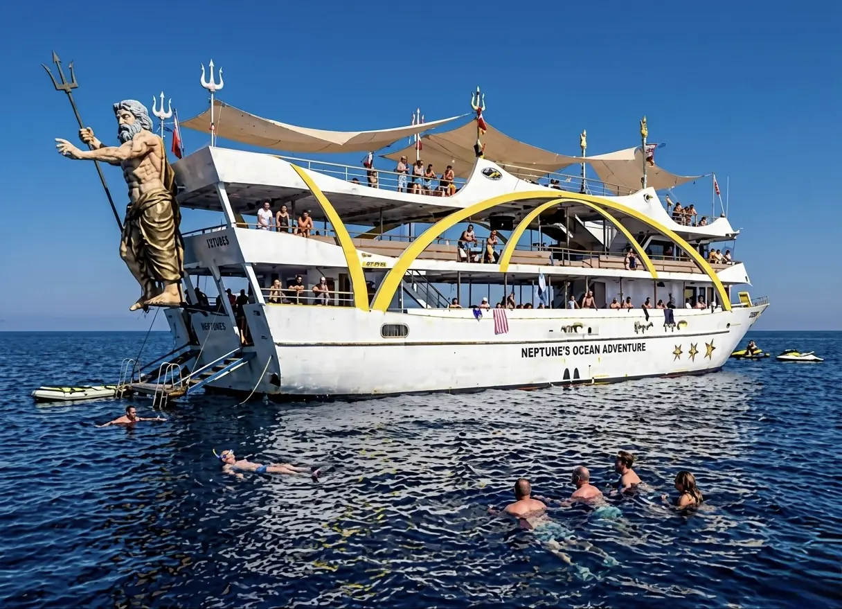 Antalya/Kemer Bootstour mit Mittagessen: Entdecken Sie Versteckte Höhlen & Traumhafte Buchten thumbnail