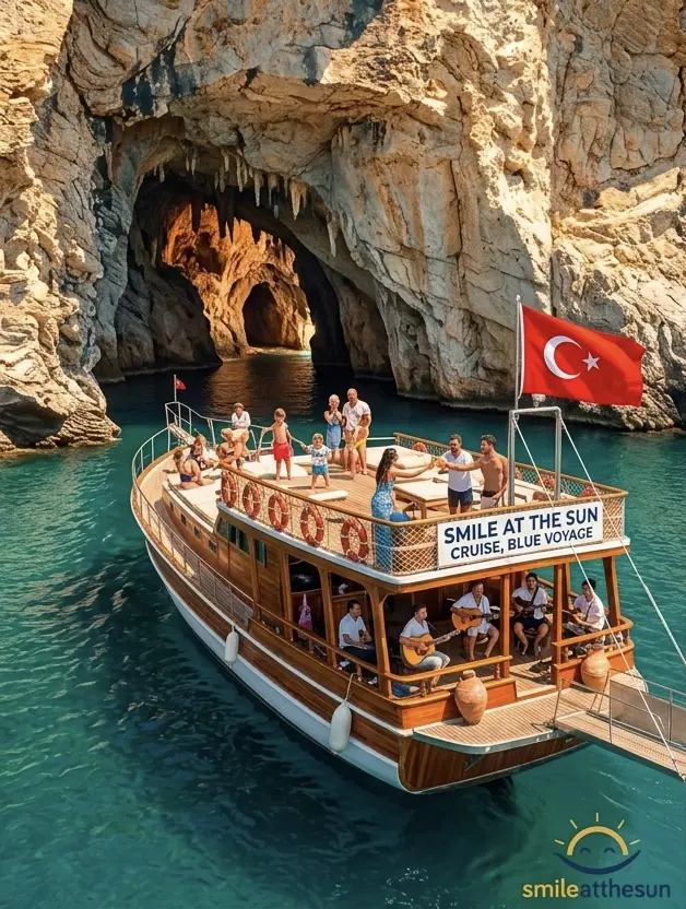 Bootstour in Marmaris mit BBQ-Mittagessen, Hoteltransfer und unbegrenzten Softdrinks. thumbnail