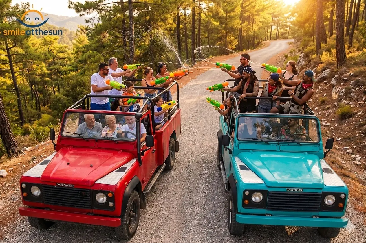 Marmaris Jeep Safari – Mittagessen und Hoteltransfer inklusive
