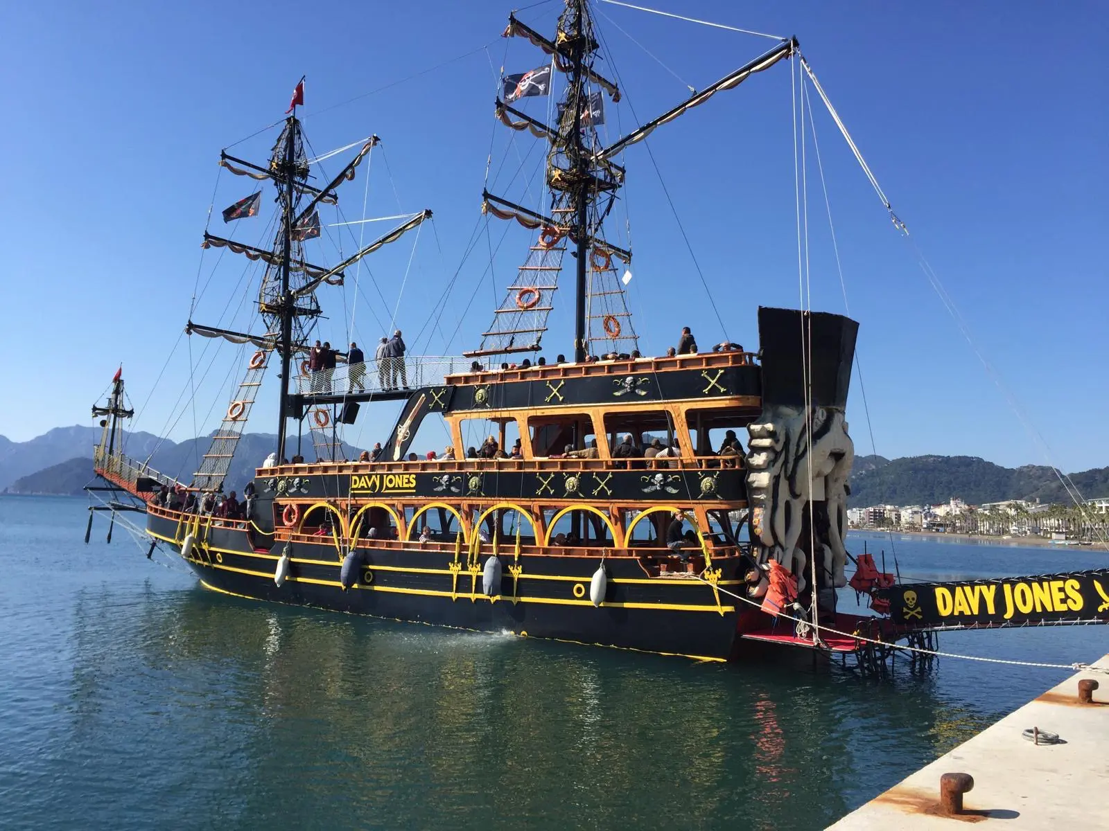 Davy Jones Pirate Boat Trip in Marmaris with Transfer and Alcohol Included thumbnail