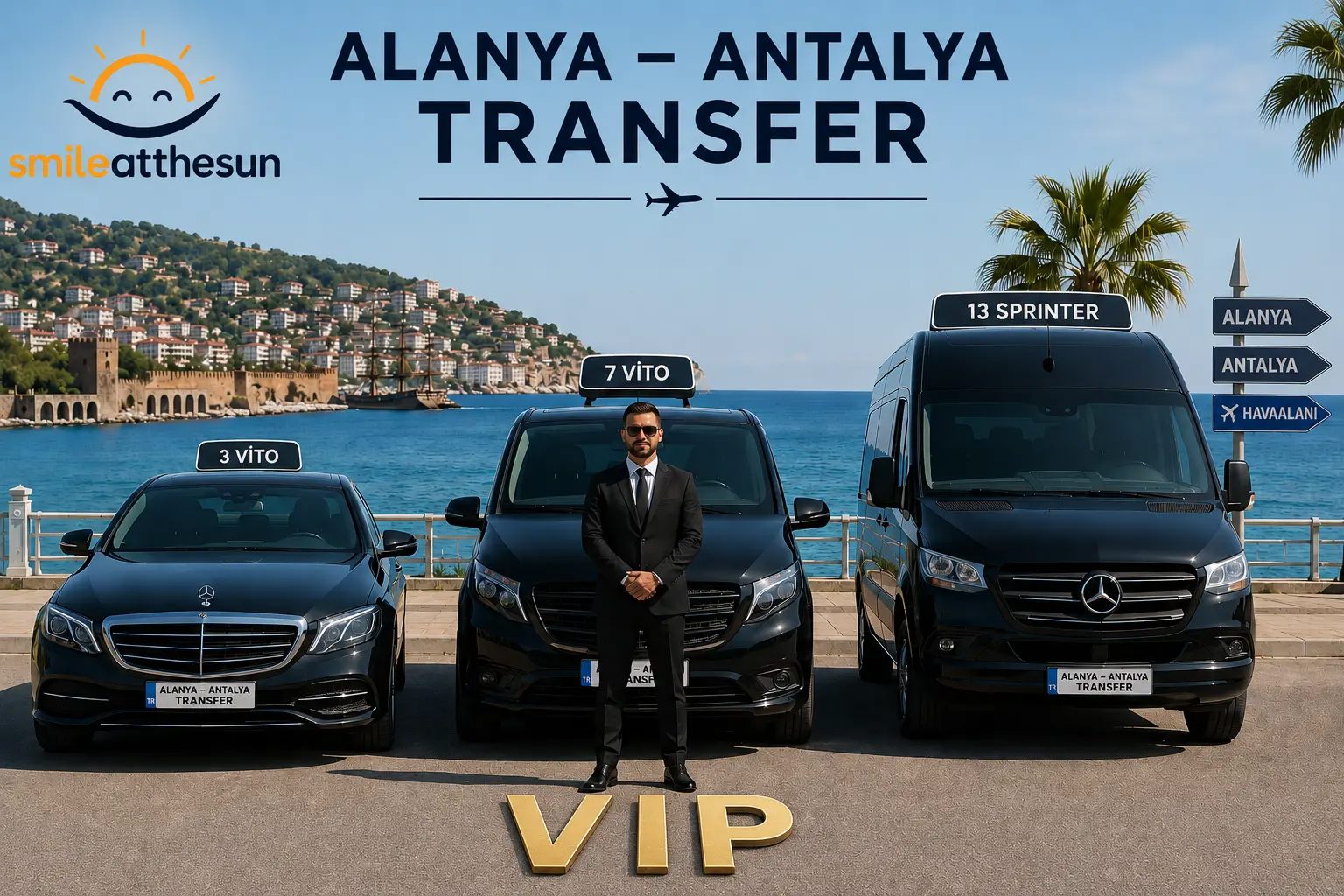 From €99 – VIP Private Transfer from Alanya to Antalya thumbnail