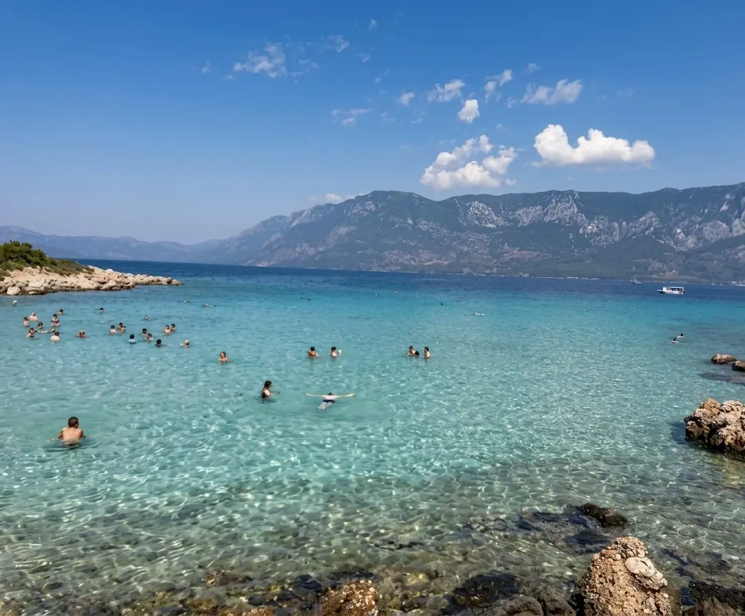 Cleopatra Island Boat Tour from Marmaris | Hotel Pickup, Lunch & Soft Drinks Included thumbnail