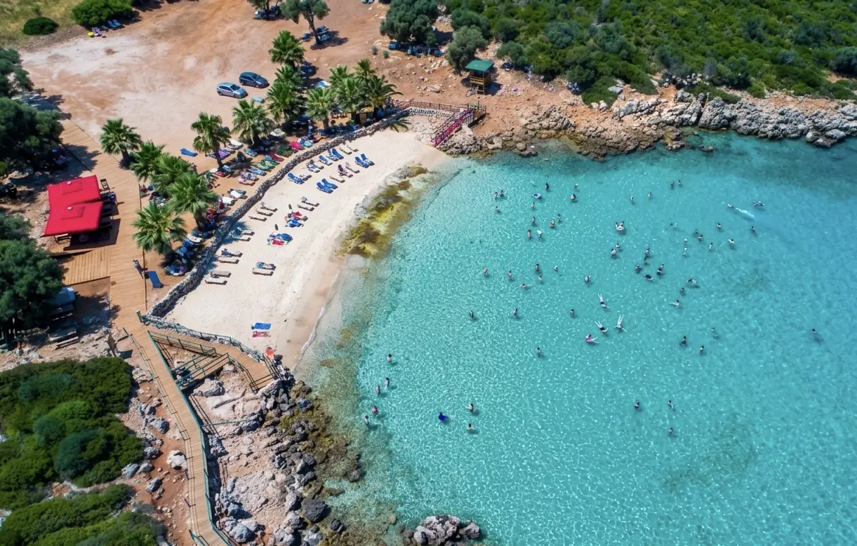 Cleopatra Island Boat Tour from Marmaris | Hotel Pickup, Lunch & Soft Drinks Included thumbnail