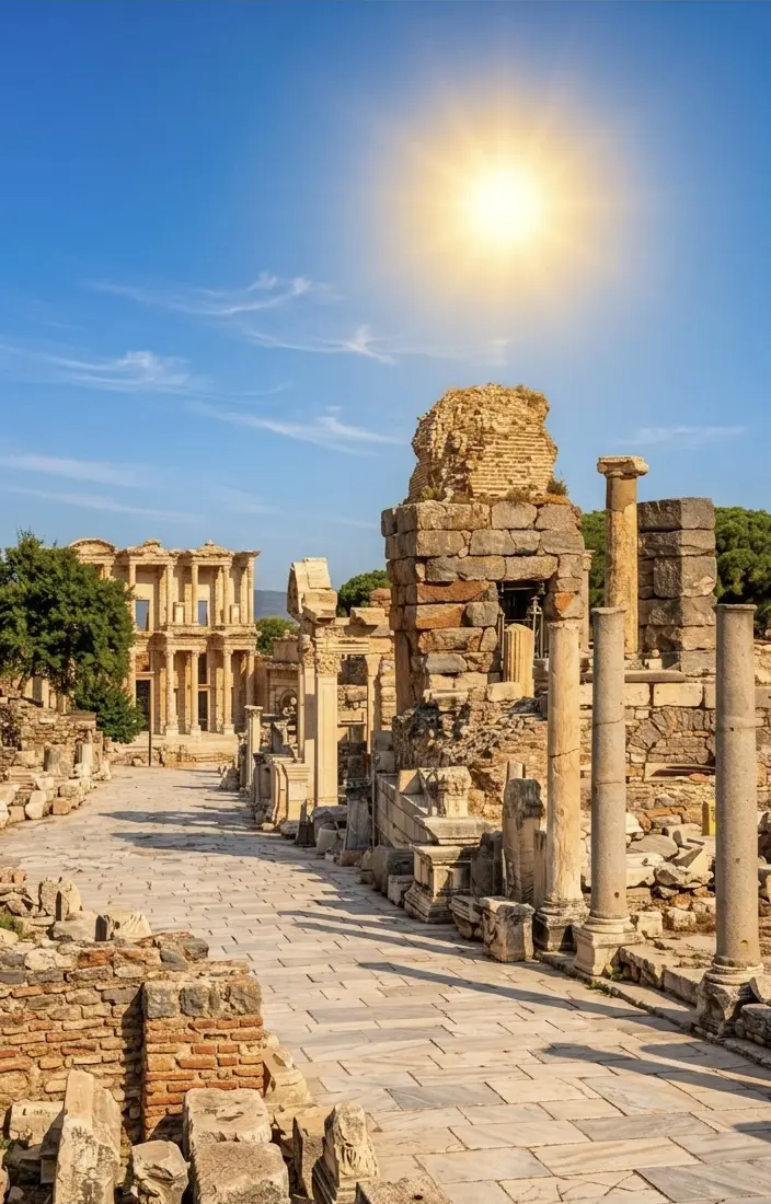 Tour von Marmaris nach Ephesus und zum Haus der Jungfrau Maria mit Transfer und Mittagessen inklusive