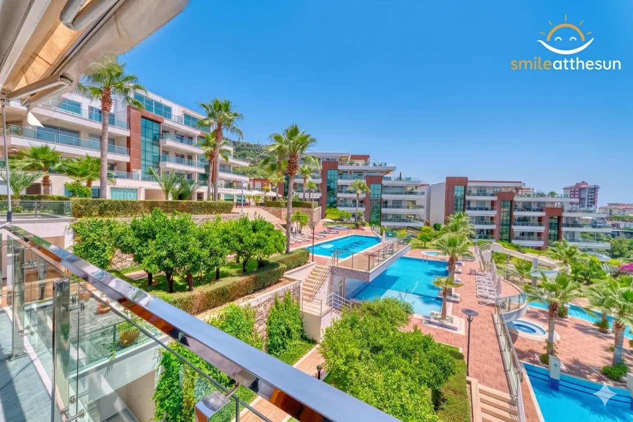     Luxury Furnished 2-Bedroom Apartment for Sale in Cikcilli, Alanya