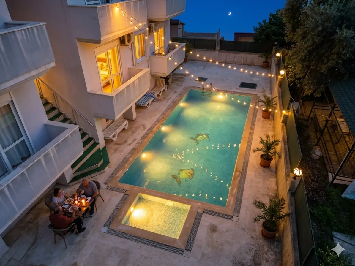 PRESTIGIOUS RESIDENCE IN MAHMUTLAR – 2+1 FURNISHED APARTMENT ONLY 300 METERS FROM THE SEA thumbnail
