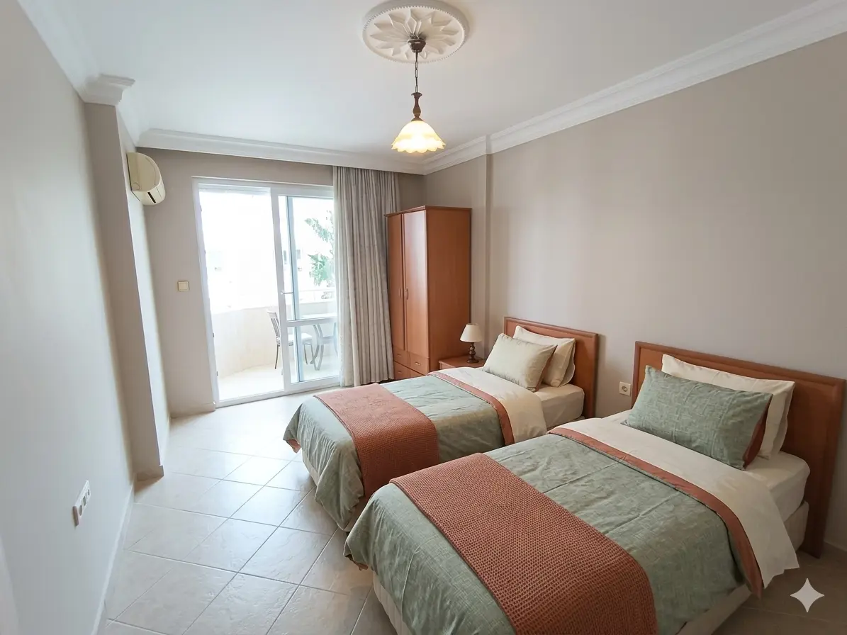 PRESTIGIOUS RESIDENCE IN MAHMUTLAR – 2+1 FURNISHED APARTMENT ONLY 300 METERS FROM THE SEA thumbnail