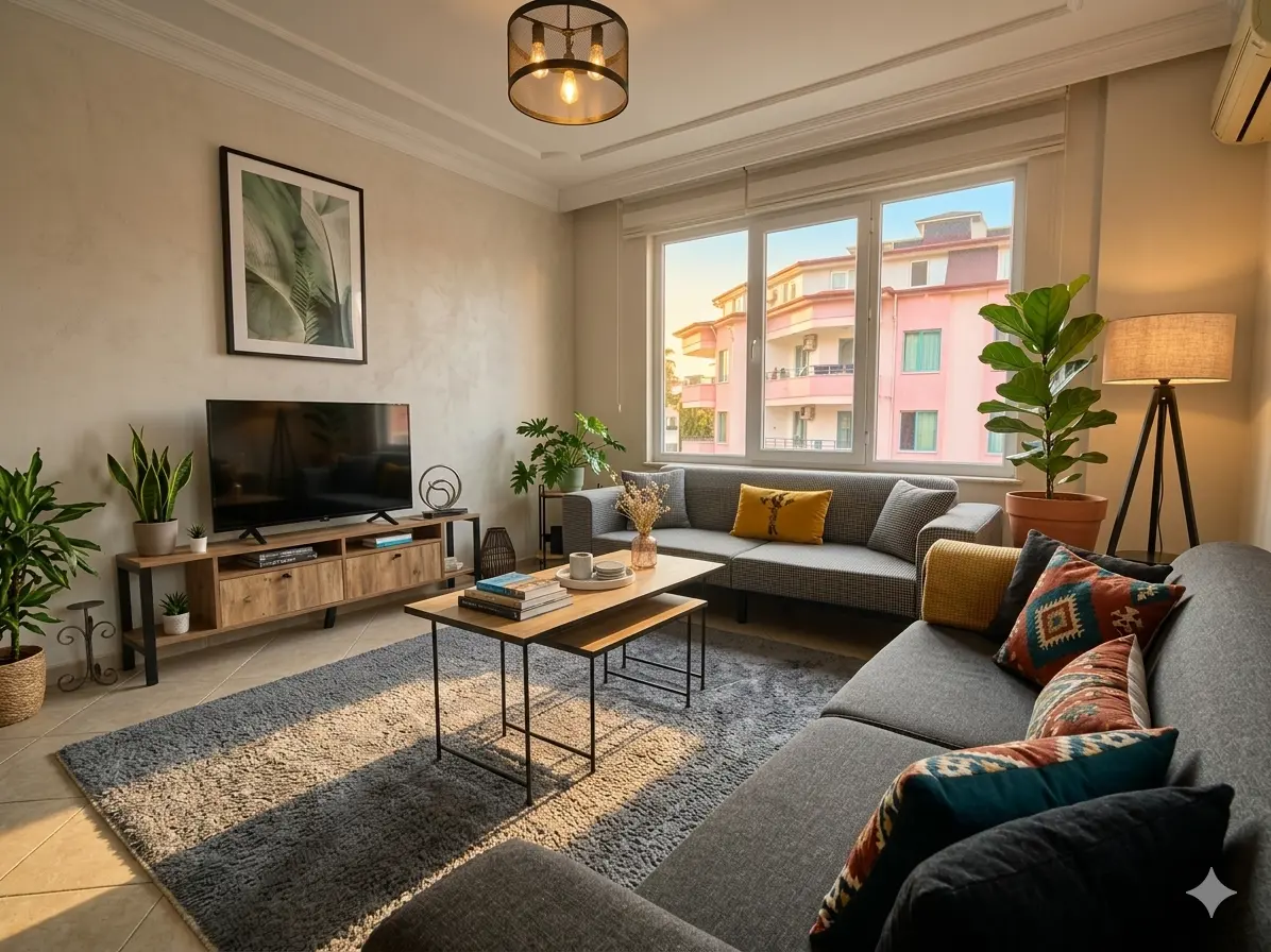  OBA – TARA COURT RESIDENCE | FURNISHED 2+1 APARTMENT WITH POOL – SUITABLE FOR CITIZENSHIP