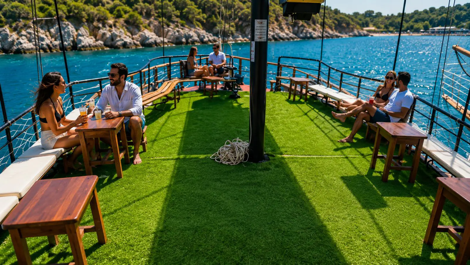 Ganztägige Bootstour ab Mersin mit Mittagessen und Transfer thumbnail