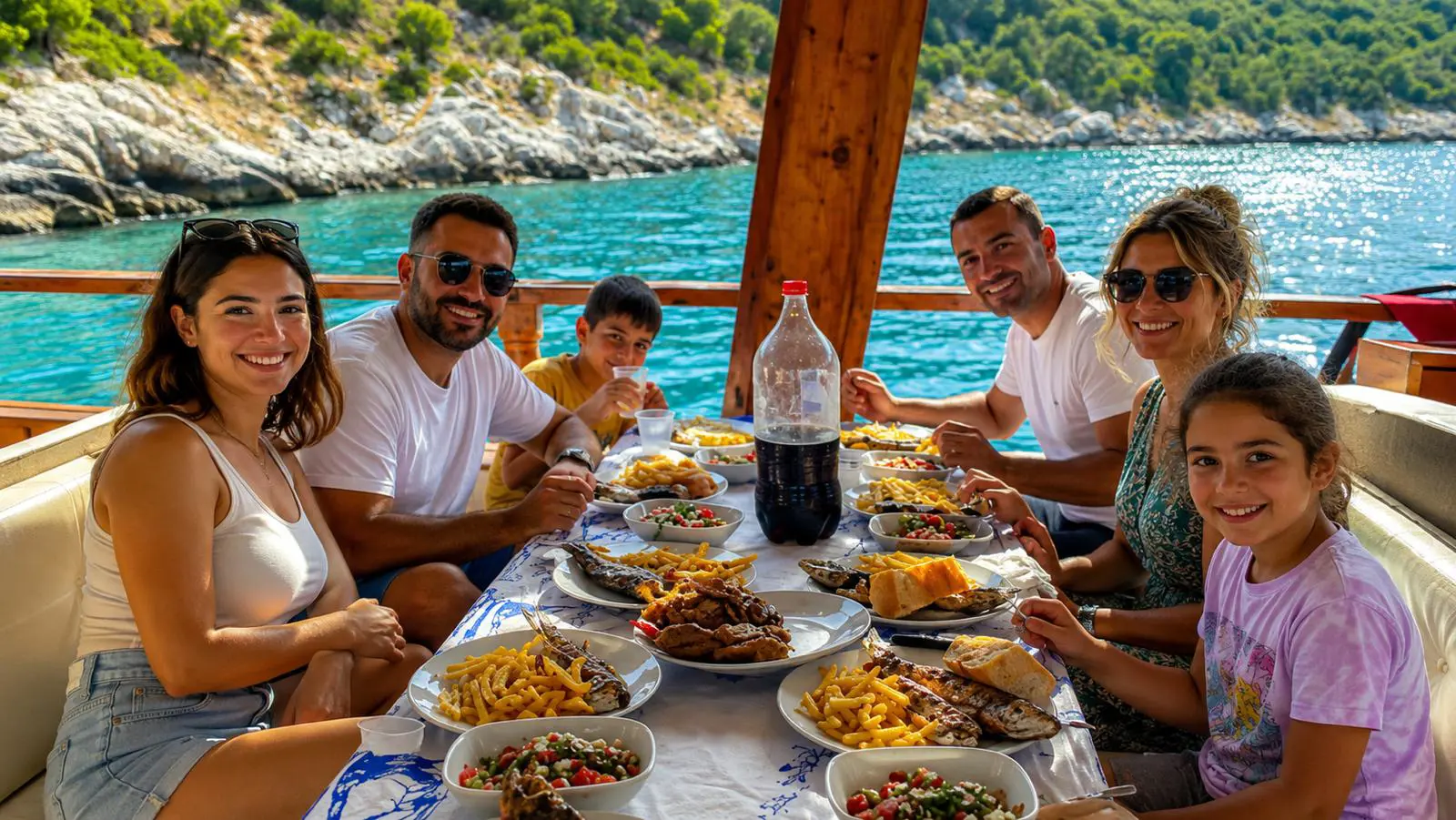 Ganztägige Bootstour ab Mersin mit Mittagessen und Transfer thumbnail